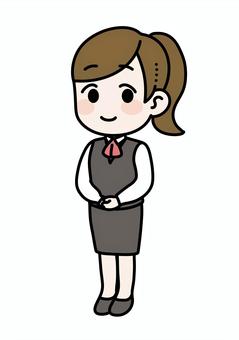 文員 / 女人 / 微笑 1, JPG, PNG 和 EPS 文員 / 女人 / 微笑 1, 事務, 書記, 女子, JPG, PNG 和 EPS