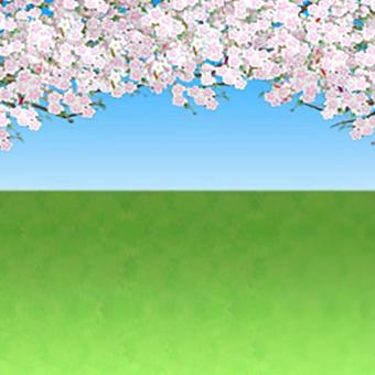 春 春 風景,春,桜のイラスト素材