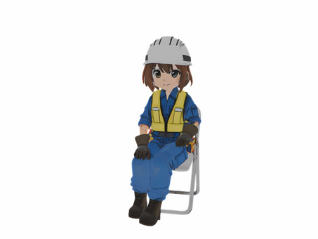 Illustration, construction site, civil engineering work, construction industry, 