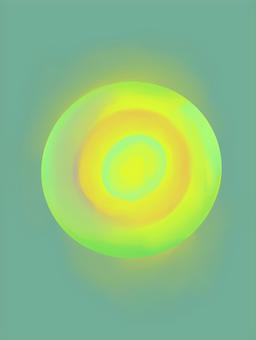 丸いイラスト 丸いイラスト 手描き,黄色,マークのイラスト素材
