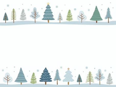 冬の森フレーム
