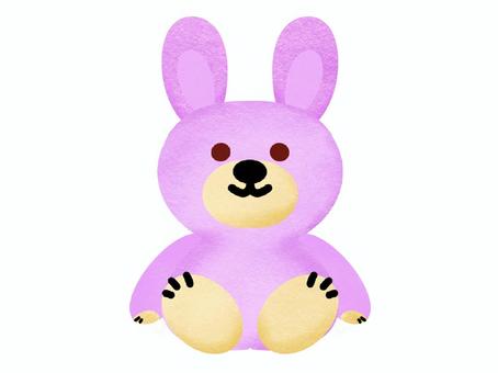 ウサギのぬいぐるみ うさぎ,ぬいぐるみ,動物,おもちゃ,ラビット,かわいい,笑顔,置き物,人形のイラスト素材
