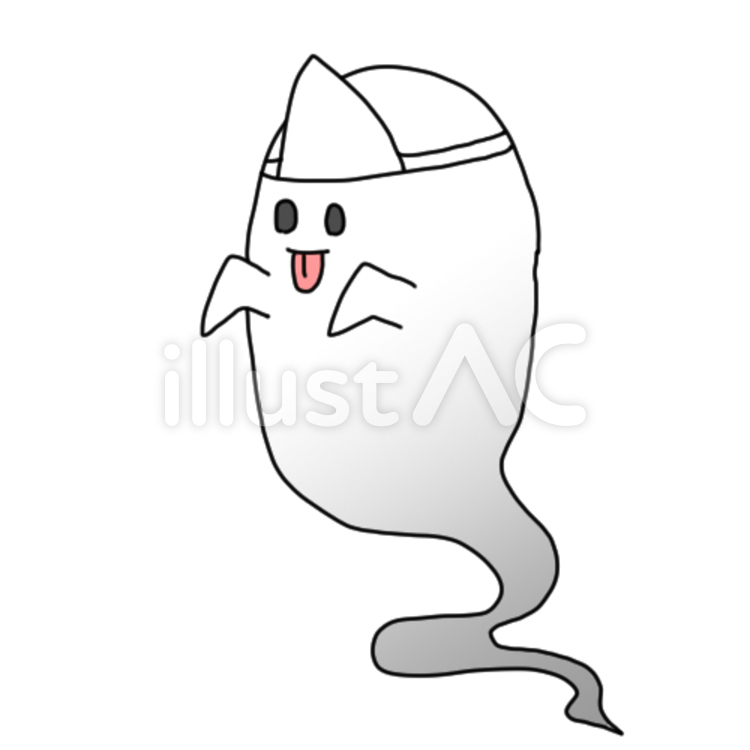 おばけ2 おばけ,お化け,オバケのイラスト素材