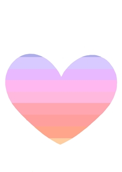 gradient heart, heart, gradation, beautiful, JPG and PNG