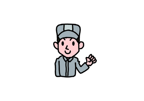 Inspection part-time job Illustration material, , JPG, PNG and AI