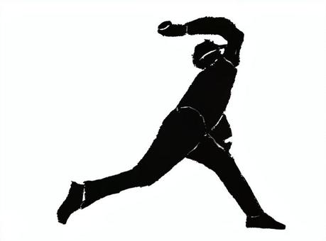 野球投げる 野球,ベースボール,プロ野球,高校野球,メジャー,スポーツ,社会人野球,試合,甲子園,選手のイラスト素材