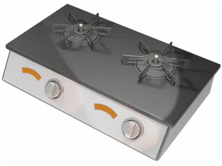 ガスコンロ コンロ,ガス,調理器,ガスコンロ,加熱,ガス台,スイッチ,点火,点火プラグ,五徳のイラスト素材