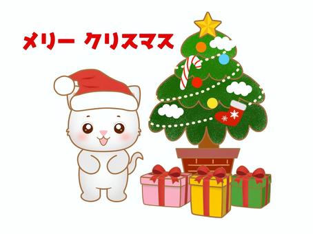 クリスマス_動物_1 クリスマス,プレゼント,ギフト,冬,12月,メリークリスマス,ハッピーホリデー,ハッピーホリデーズ,かわいい,赤のイラスト素材