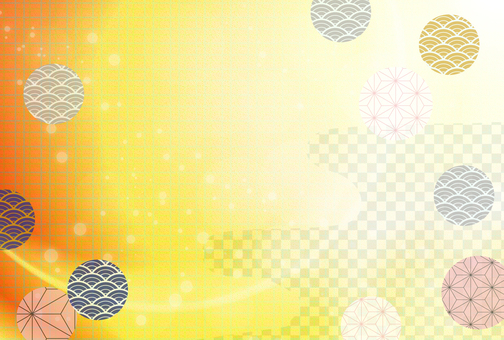 2026年午年年賀状　その２２ 午,年賀状,馬,午年,正月,2026年,年賀はがき,フレーム,背景,和柄のイラスト素材