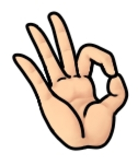 OKサイン ok,ハンドサイン,ジェスチャー,サイン,手,指のイラスト素材