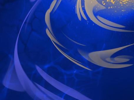 彗光の軌跡_ブルーゴールド07k 彗光の軌跡_ブルーゴールド07k 背景,抽象,光,ブルー,ゴールド,高級感,信頼感,ビジネス,プレゼン,デザインのイラスト素材