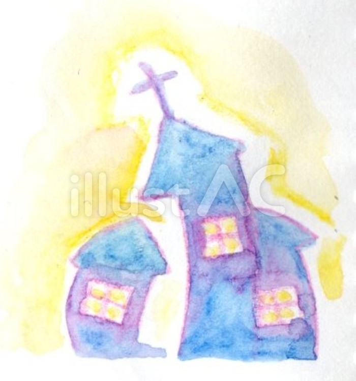 教会 教会,チャペル,クリスマスのイラスト素材
