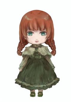 Western-style doll_horror, , JPG and PNG