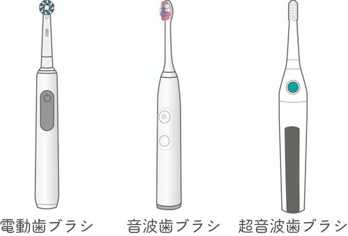 電動歯ブラシセット 電動歯ブラシ,音波歯ブラシ,超音波歯ブラシ,歯みがき,歯ブラシ,電動,音波,超音波,キャビテーション,歯垢のイラスト素材