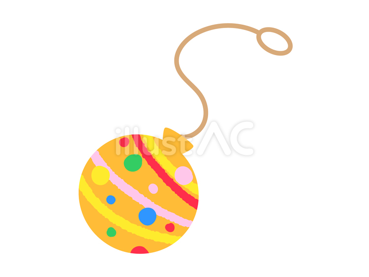 かわいい水ヨーヨー・水風船のイラスト ヨーヨー,夏,水風船のイラスト素材