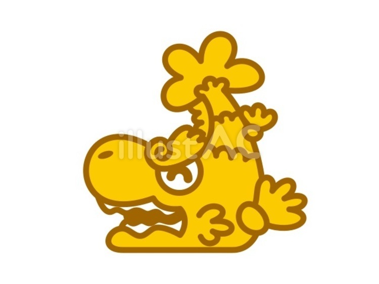 しゃちほこ　笑顔　茶 しゃちほこ,名物,名古屋のイラスト素材