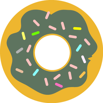 Donut chocolate, , JPG and PNG