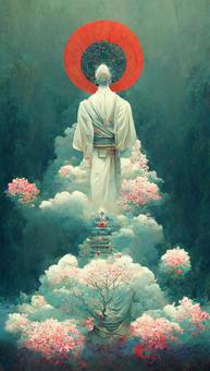 Heaven 020, Heaven 020, heaven, kimono, japan,