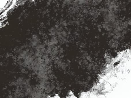 墨の濃淡と飛沫が広がるインクアート背景 墨の濃淡と飛沫が広がるインクアート背景 インク,墨,水墨画,背景,テクスチャ,モノクロ,白黒,黒,グレー,灰色のイラスト素材