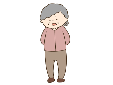 An angry old woman, , JPG and PNG