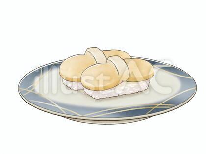 回転寿司のホタテ
