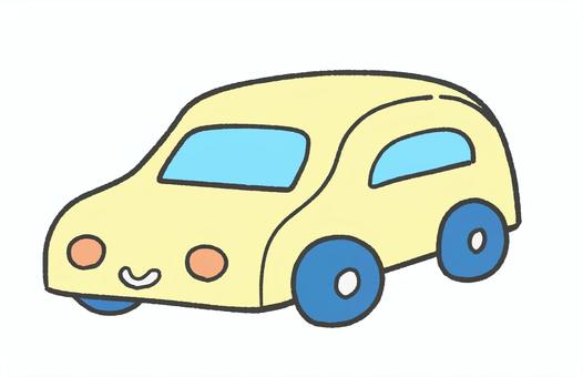 かわいいミニカーの手描きイラスト1 ミニカー,おもちゃ,車,遊び,保育園,挿絵,単品,かわいい,手描き,乗り物のイラスト素材
