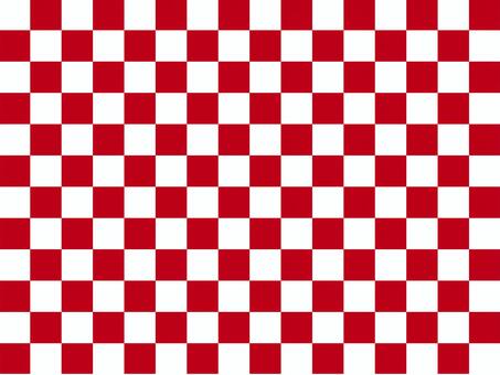 赤格子背景素材 赤,格子,チェック,背景,和柄,和,お正月,素材のイラスト素材