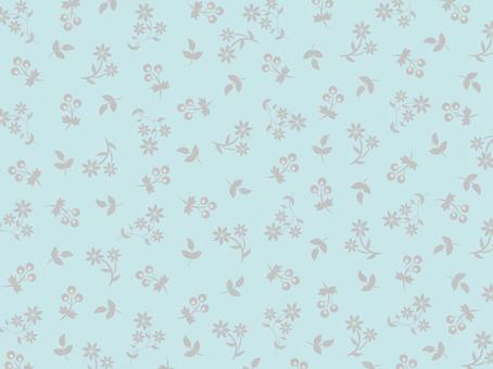 Floral pattern (light blue), , JPG, PNG and AI