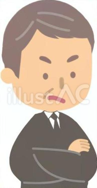 百条委員会を設置した（一人） 百条委員会,地方議会,地方自治のイラスト素材
