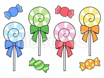カラフルキャンディ(ポップ)