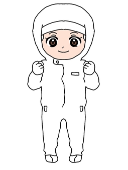 クリーンルーム！ 仕事,クリーンルーム,快適,キレイ,空調のイラスト素材