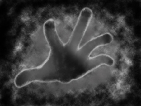 暗闇から伸びる手 霊,幽霊,おばけ,ホラー,不穏,恐怖,不気味,心霊,怪談,オカルトのイラスト素材