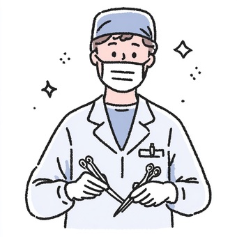 外科手術を担当する医師