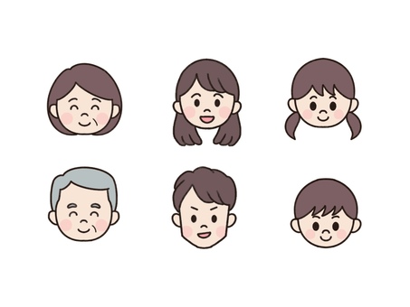 老若男女 カラー