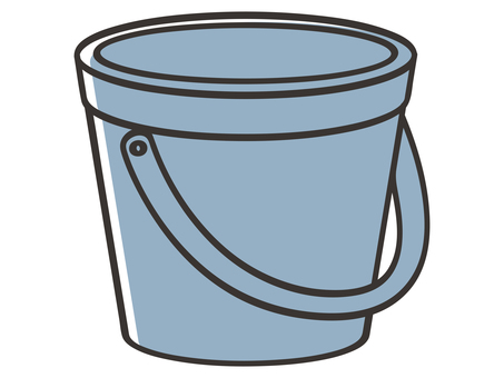 バケツ バケツ,掃除,掃除用品,年末,大掃除,綺麗,家事,清掃,除菌,清潔のイラスト素材