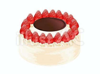ホールケーキ チョコプレート(無地)付き