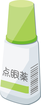 点眼薬 外用薬,点眼薬,目薬,医療薬,薬,眼科,ジェネリック,ドラッグ,病気,既往症のイラスト素材
