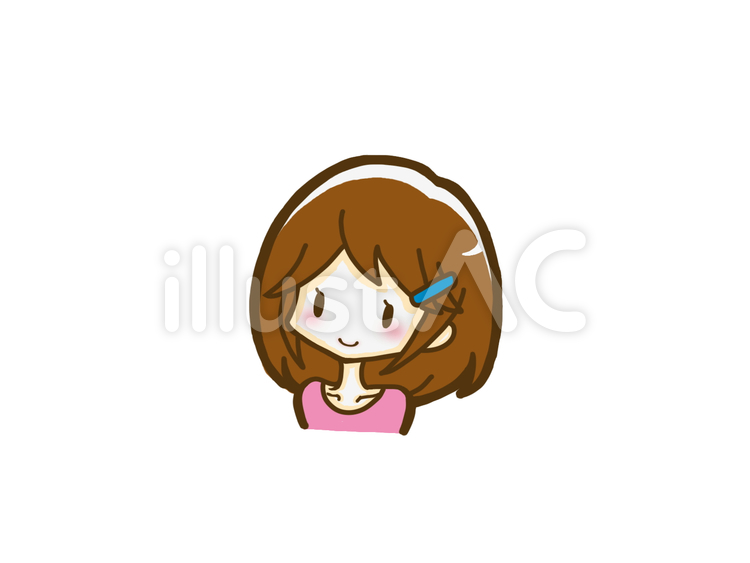 おんなのひと。 女,人,かわいいのイラスト素材