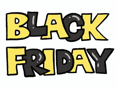 ブラックフライデー ブラックフライデー,セール,ショッピング,特売,買い物のイラスト素材