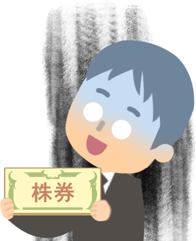 気絶しているスーツの株主男性2 株主,投資家,気絶,失神,昏倒,卒倒,意識,会社員,スーツ,男性のイラスト素材