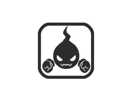 Flame Spirit Silhouette Item, inflammation, monster, creature, JPG and PNG