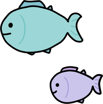 Illustration, fish, sea, seafood, 