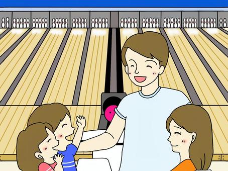 Bowling and family, , JPG