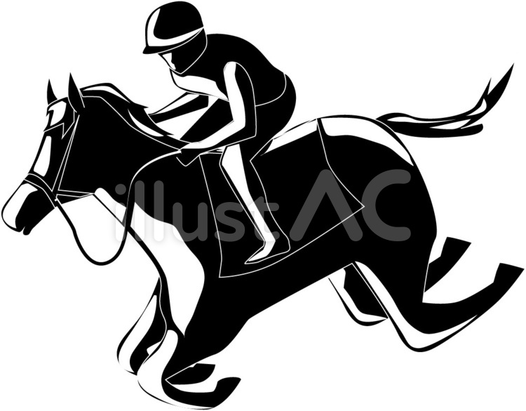 乗馬　馬　乗る　人物　競馬　競技 乗馬,馬,乗るのイラスト素材
