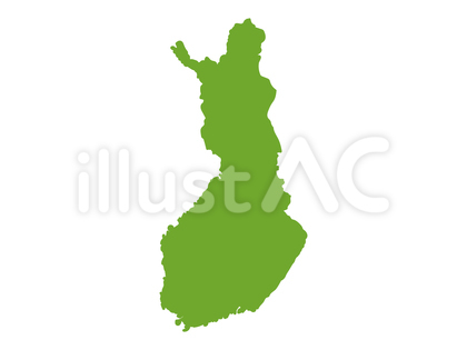 ゆるいフィンランドの地図