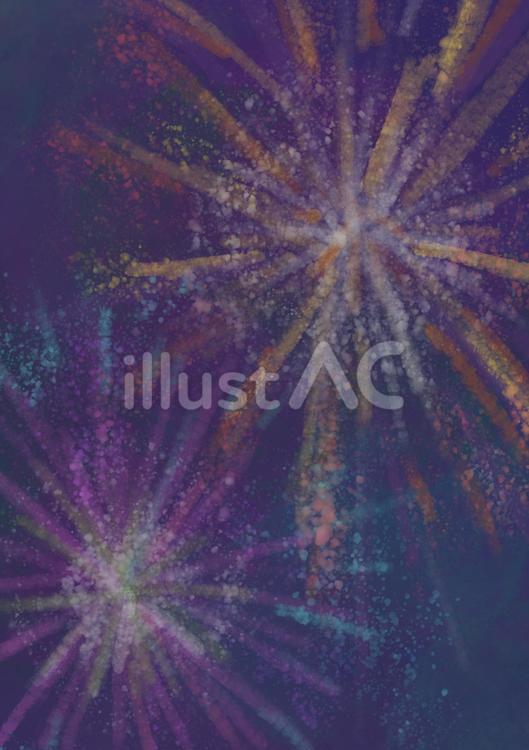 打ち上げ花火の背景 花火,夏,背景のイラスト素材