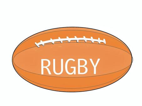 ラグビーボール ラグビー,ボール,楕円形のイラスト素材