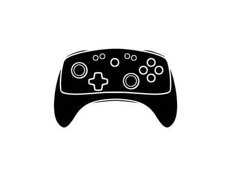 コントローラー2 コントローラー,ゲーム,線画,ボタン,無線,シルエットのイラスト素材