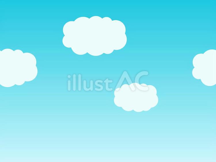 空　風景 空,風景,雲のイラスト素材