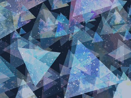 踊る三角形の幾何学背景【1】 三角形,幾何学模様,抽象,パターン,背景素材,図形,テクスチャ,シンプル,かっこいい,クールのイラスト素材